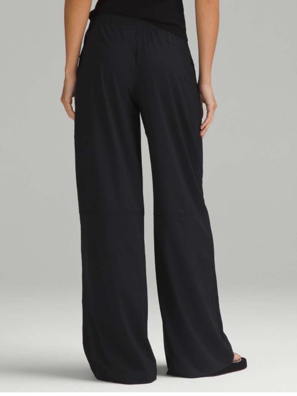 lululemon athletica Black Swift Wide-Leg pants 10 - Picture 2 of 13